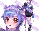 追加料金無し！商用二次利用OK安価で立ち絵作ります あなただけのかわいい立ち絵制作します！ イメージ5