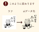 カフェやサロンに|温かい手描きロゴを作成します 動物イラストレーターのオリジナルデザインロゴ イメージ6