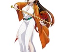油彩タッチのキャラや小物イラストを制作します 【TRPGやゲームに】シリアス・クールの演出に一役買います イメージ5