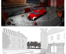 手描き×高品質イラスト制作（人物・背景）ます 手描きの温かさで世界基準の品質をお届けします イメージ4