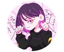 SNSのアイコンを描きます SNSなどで、アイコンにして下さい。 イメージ2