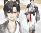 配信活動に◎立ち絵・キャラクターデザイン制作します Vtuber・IRIAM・配信活動に◎（男女キャラ対応） イメージ2