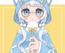 5枠限定！実績のためアイコンイラスト等描きます アイコン/おはようVTuber等投稿用など※バストアップまで イメージ2