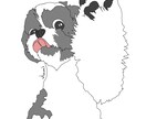 大切なペットちゃんの思い出をイラストにいたします お気に入りの写真をイラストにし、オリジナルグッズなどにも！ イメージ3