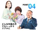 リアルだけど誇張しない！ビジネス似顔絵手描きします 自己紹介のインパクトを最大化しませんか イメージ6