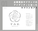 ロゴデザインを中心にブランドの「らしさ」を創ります ブランドの視覚的な一貫性を整えます イメージ2