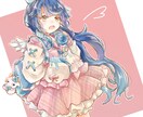 可愛いアイコン、歌ってみた絵、立ち絵等描きます 等身、デフォルメ、男女お受けできます。 イメージ6