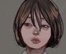 SNSアイコンを描きます 厚塗りでリアルめなタッチの人物イラストを描きます イメージ2