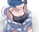 キャラクターイラストを制作します 可愛い、綺麗、セクシーな女性キャラクターが得意です！ イメージ1