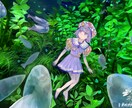 おまかせOK⭐︎お花の似合う人物イラスト描きます お花のご指定可能！テーマなどありましたらお伝え下さい♪ イメージ3