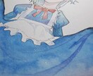 世界に一枚だけの水彩イラストをお描きします MV、立ち絵、グッズ、サムネ、待機画面等に！ イメージ5
