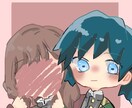 推し様と主様の可愛い夢絵描きます 大切な推し様と可愛い夢主様の夢絵を描かせていただきます！ イメージ3