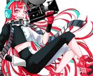 商用化OK！理想に沿った個性的なイラスト制作します アイコン・サムネイル・一枚絵・グッズなど様々な制作承ります！ イメージ2