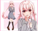 動画・SNS映え◎キラキラで素敵なイラスト描きます 動画用、スチル用、TRPGやVtuberデビューにも◎ イメージ8