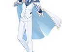 可愛い！目を引く！イラスト・キャラデザ描きます vtuber、SNSアイコン・ヘッダー、動画配信用イラスト☆ イメージ5