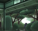 漫画や1枚絵の背景描きます 貴方の素敵なイラストを華を添える背景を制作します！ イメージ1