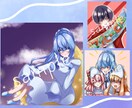 アイコンなど1枚絵など色々依頼受け付けます どんな構図でも依頼お待ちしております！ イメージ3