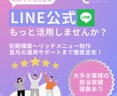 リピーター大幅獲得！LINE公式の初期構築します アカウント設定からリッチメニュー作成まで一気通貫で対応します イメージ1