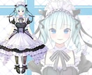 配信用、Vtuber、等身イラストの立ち絵描きます TRPG、ゲーム、IRIAM用の可愛いキャラ制作します イメージ7