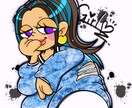 最短即日！アイコンイラスト描きます ポップで可愛いデカ目女の子や男の子★ペットも可 イメージ1