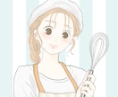 ふんわり柔らかいアイコンイラスト描きます シンプル淡い色味で優しさを表現　SNSやビジネス、贈り物にも イメージ6