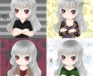 かわいいミニキャラ作成します 即日納品します！髪型も服装も選べる｜色・柄 変更もOK！ イメージ6