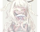 ダーク系・ポップ系のイラストを作成します アイコン作成等のご依頼はこちらがおススメ イメージ8