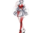 立ち絵を描きます 追加料金なし一律4000円！作画コスト高めキャラ大歓迎！ イメージ3