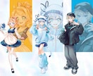 商用可キャラクターデザイン・立ち絵イラスト描きます TRPG・IRIAM・VTuberやグッズなどに イメージ8