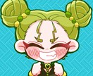 POPタッチで似顔絵やキャラクターアイコンかきます POPなタッチの2頭身キャラクターアイコンを作成いたします！ イメージ2