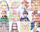 多様なテイストのアイコンイラスト制作お受けします ジャンル・絵柄指定可！似顔絵も！まずは気軽にご相談下さい！ イメージ3