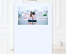 結婚式用二つ折り席札テンプレートをお渡しします スマホ1台でできる◎ A6用紙に印刷するだけ♩名入れ代行可能 イメージ3