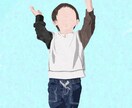 子ども、家族のかわいいほんわかイラスト描きます SNSアイコンやプレゼントにもおすすめです イメージ7
