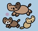 どうぶつ、人、モノ！ゆるーいアイコン描きます 商用利用もOK！オリジナルアイコンのリクエストに応じます！ イメージ3