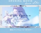 ふんわり優しく暖かなオープニングムービー作ります お急ぎ納品対応◎ 写真枚数・修正無制限！DVD化無料対応 イメージ1