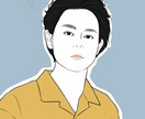 素人感を出した似顔絵(似ていない)作成いたします 手慣れていない感じにあえて描いた味のある似顔絵です。 イメージ2