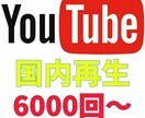 YouTube国内再生数増やします 日本国内限定でプロモーションします！ イメージ1