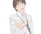 オシャレで可愛い似顔絵を作成します SNSやブログのアイコン/待ち受けなど☺︎ イメージ1