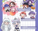 ミニキャライラストお描きします アイコン・グッズ制作など、様々な用途に！ イメージ4
