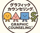 グラフィックカウンセリング図形分析します 図形で心を読み解くグラフィックカウンセリング！心のレントゲン イメージ1