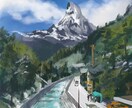 あなたのお気に入りの風景をデジタルで描きます 何気ない風景をかけがえないものに。挿絵、動画背景、贈り物に。 イメージ1