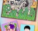 写真から愛犬・愛猫のペットアート描きます あなたの大切な家族を温かい一枚に残します♪ イメージ3
