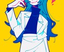 ポップなイラストお描きします カートゥーンチックでポップな目を引くイラスト作成 イメージ3