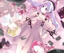 イラスト描きます 表紙、挿絵、アイコン用等用途に合わせます！ イメージ1