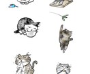 お好みの猫ちゃん描きます あなたのご要望通りの猫ちゃんを。 イメージ2