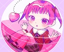 カプセルトイ風アイコン描きます お好きなキャラクターをカプセルに入れられます！ イメージ3