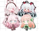 短納期版！デフォルメ/ちびキャラ/SDを描きます きゅるんと可愛いデフォルメイラスト イメージ3