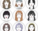 お洒落なアイコンを描きます 雰囲気のあるアイコンだから周りと被らない イメージ1