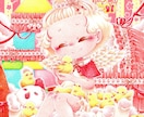 商用OK☆一枚絵制作☆可愛い色鉛筆イラスト描きます 鑑賞用・絵本・プレゼント似顔絵・挿し絵などにいかがでしょう☆ イメージ9