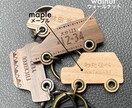 木製のかわいい車キーホルダーをお作りします お車のナンバー、お名前、内容は自由です☺︎ イメージ3